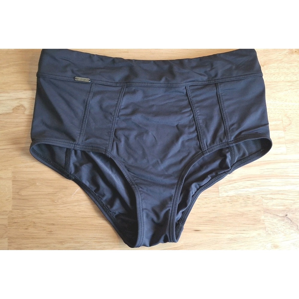 Lole Mojito Womens Bikini Bottoms Navy Large Swimming Summer Watersports Beach